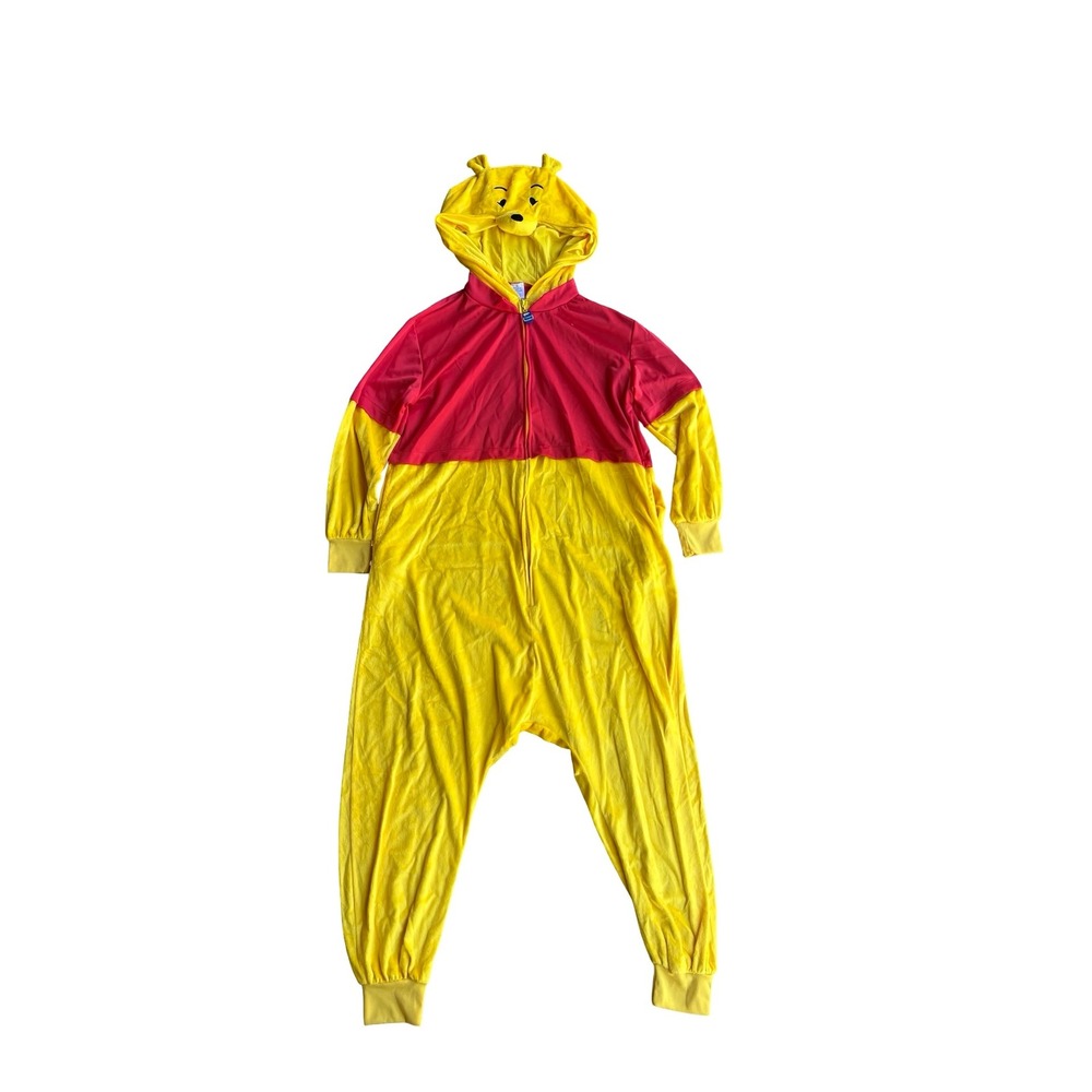 Disney Winnie the Pooh Adult Cozy Costume Jumpsuit Spirit Halloween S/M Cosplay